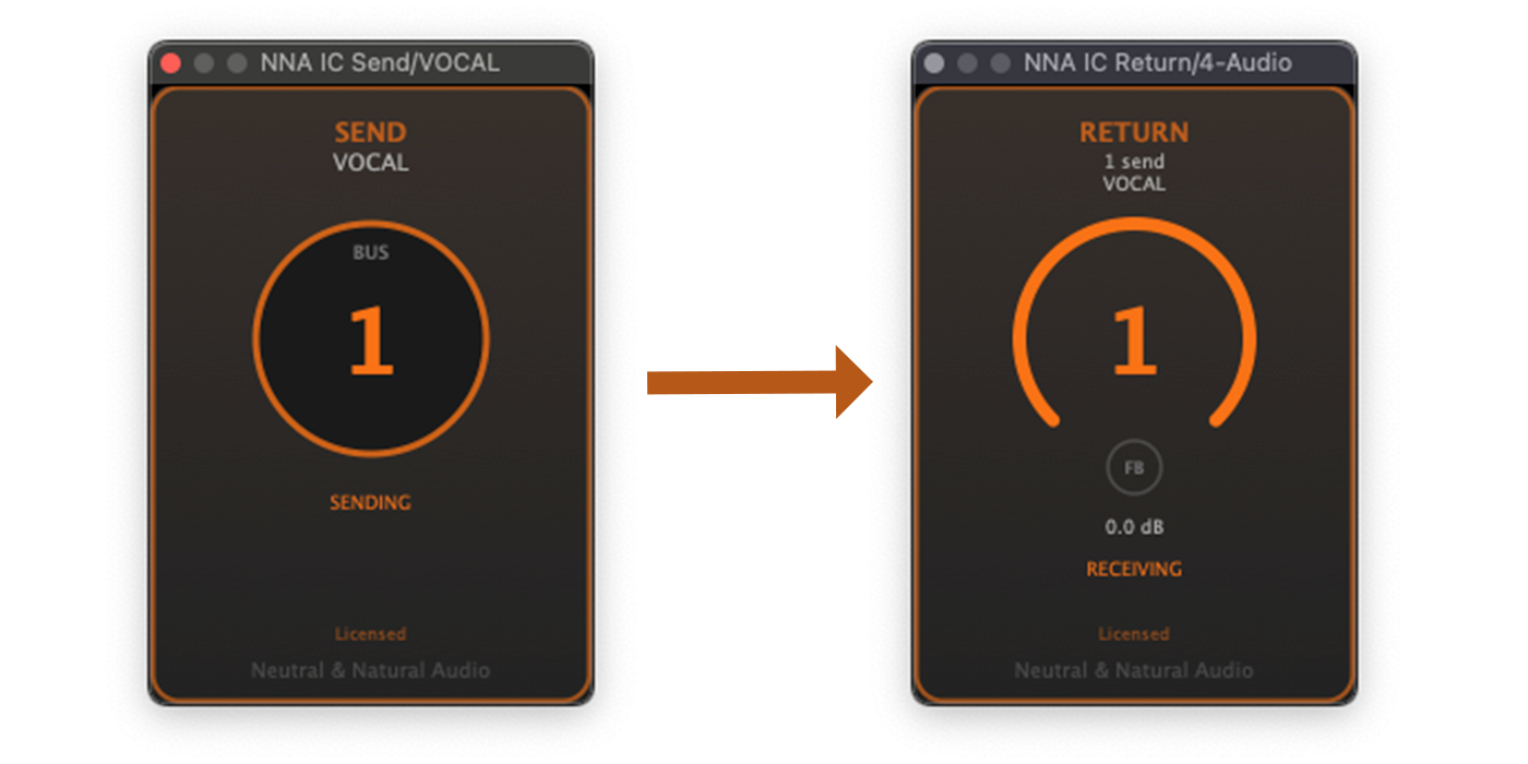 InterConnect audio routing plugin - Send and Return VST3 AU CLAP